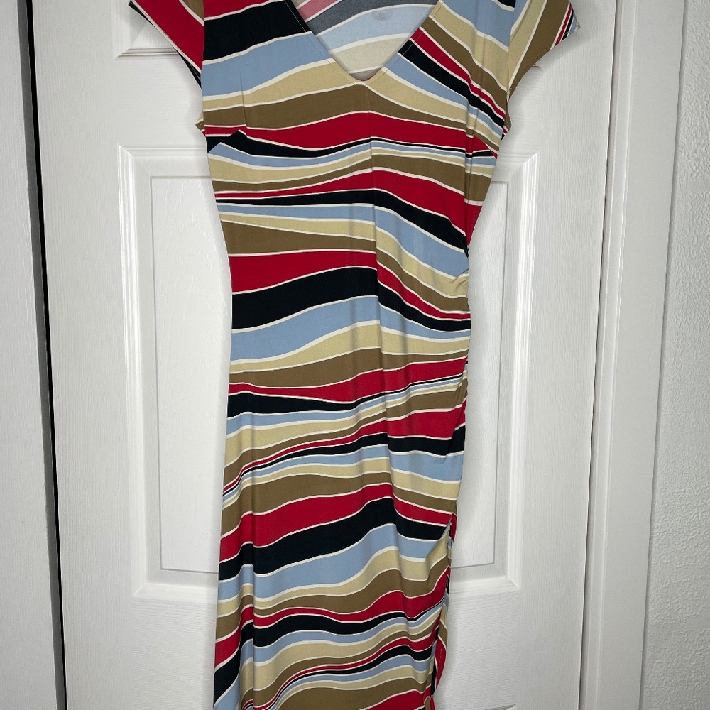 BCBG MaxAzria Ruched Dress